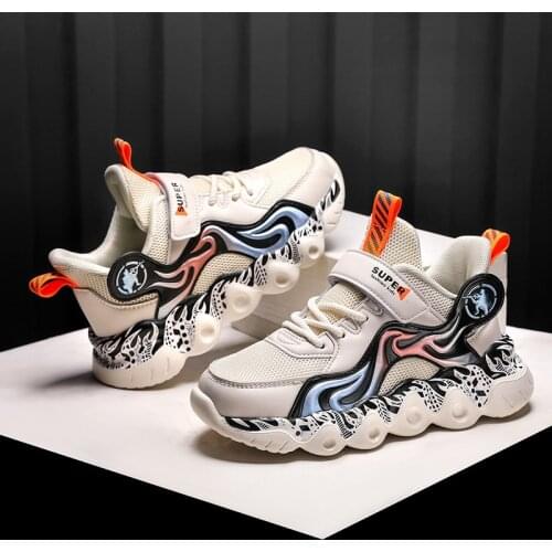 Boys Sneakers Children Casual Shoes For Kids Sneakers Girl Shoes Rubber Mesh Cushion Breathable Fashion tenis infantil Zapatilla