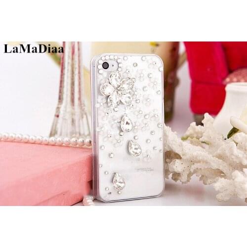 Phone Case Lovely Bling Crystal Diamonds Rhinestone 3D Stones Soft Back Cover For Samsung S20Ultra S10 S9 S8Plus Note20 Ultra 10