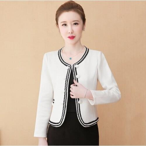 Office Lady Women Blazers and Jackets Plus Size 4XL Blazer Korean Coat Women Autumn Clothes Party Business Work Outerwear