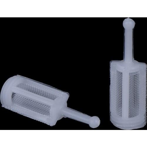 10pcs Plastic Gravity Type Spray Guns Spray Filter Pot Diameter 11mm Total Length 36mm Can Adapt To The Majority Of Solvent Tool