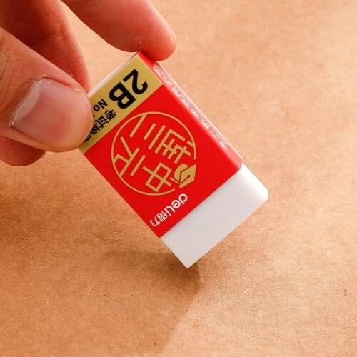 Rubber Eraser "must win" Series Eraser for Exam 2B Rubber Exam Eraser Prismatic Edge Eraser Easy to Wipe Students Supplies