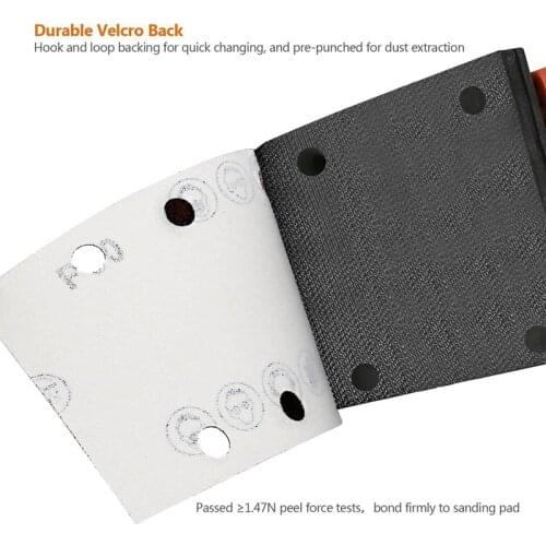 New 30Pcs Square Sandpaper Sanding Paper Sheet 95X185mm Sander Hook Loop Disc Abrasive Tools for Wood Polishing Tools