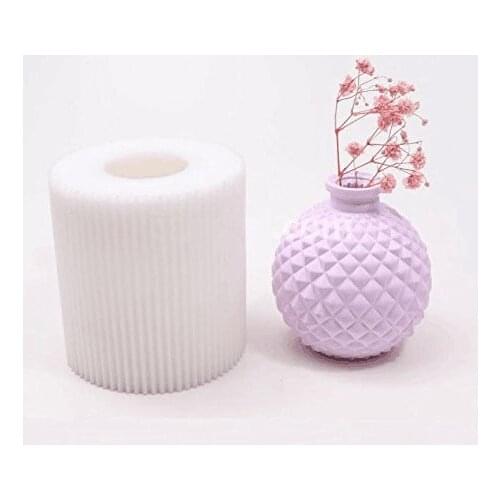 Silicone molds Ceramics mould flower vase mold 3d vases mould Cement moulds silica gel molds concrete moulds vase molds