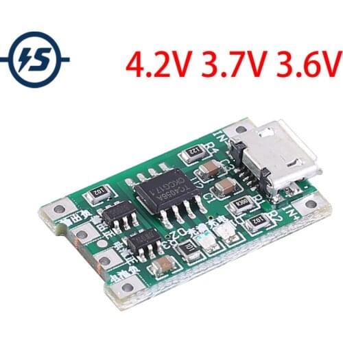 Solar Charging Module 3.6V 3.7V 4.2V Charging Protector for 18650 Lithium Battery