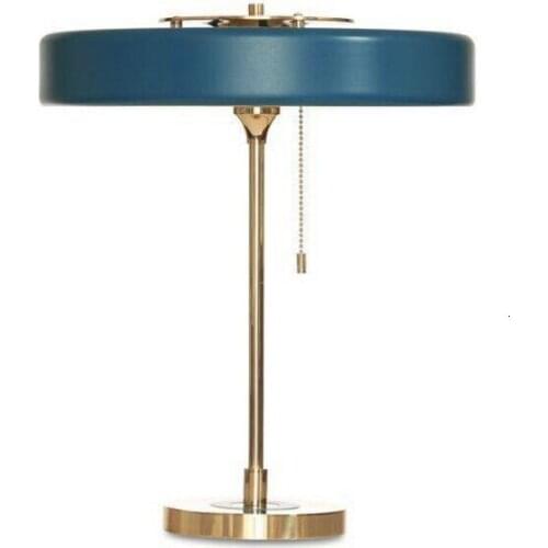 Modern metal table lamp colorful luxury desk lamp
