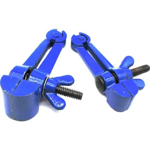 Heavy Duty Fixed Jaw Vice Non Slip Mini Hand Vise Wooodworking Drilling Tools