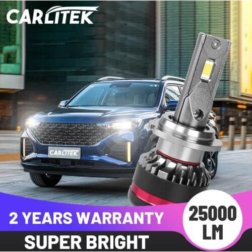 Carliteck H8 H9 H11 H7 Led Headlight For Auto D4S D2S Car Lamps Universal HB4 9006 HB3 9005 Light Bulbs On Car HID Replace Turbo