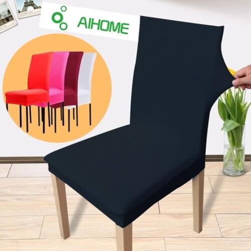 High Stretch Spandex Chair Cover for Wedding Banquet Hotel Bar Home and Party Supplies 11 Color Available Free Shipping