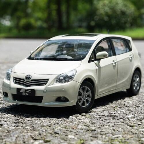 WELLY Diecast 1: 18scale GAC Toyota Yizhi Classic Car Simulation Alloy Car Model Collection Decoration Display Gift Hot Toys