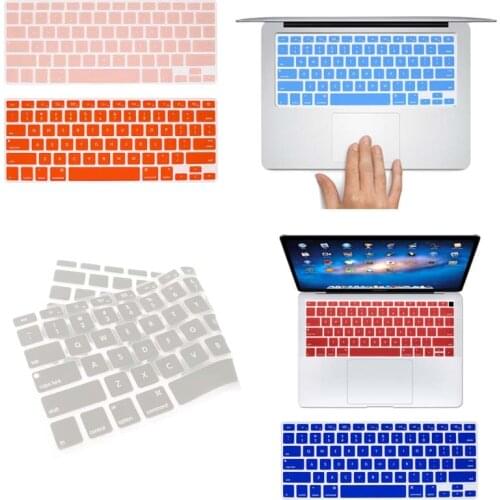 Protecter Film for Apple Macbook 12" A1534/Pro 13" A1708 Soft Silicone Laptop US Layout Keyboard Cover Keyboard Protector Skin