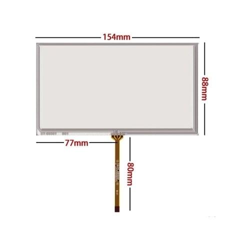 154*88 new 6.5 inch Touch Screen car DVD AT065TN14 PW065XS1 touch screen 154MM*88MM