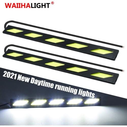 17CM Super Bright Car LED Fog Bulb COB Styling DRL Daytime Running Light 12v Auto Interior Lamp Motorcycle Styling Atmosphere
