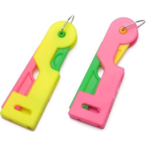 2Pcs/set Automatic Skillful Sewing Needle Threader Thread Elderly Use Guide Tools Needle Threader 6.5cm Original Accessories