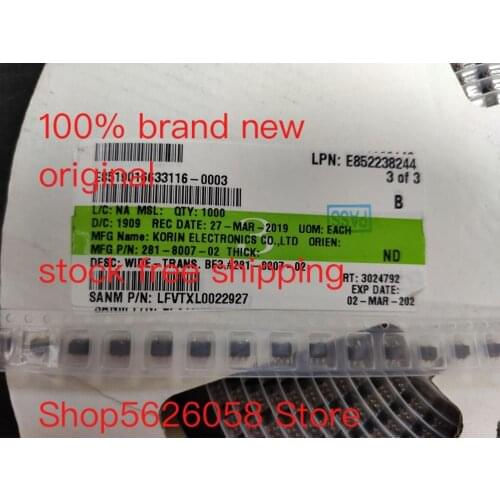 281-8007-02 100% new original freeshipping 10PCS-100PCS/LOT