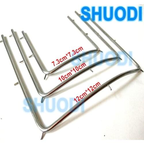 3 pieces Dental Rubber Dam Latex Frame Teeth Whitening Mouth opener Tool Stainless Steel 10CM/12CM/7.3CM for selection