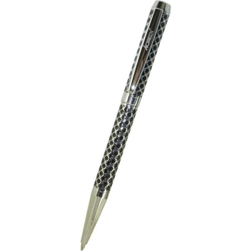 ACMECN Carving Custom Design Personalized Brand Pen Retractable Mechanism Unisex Twist Slim Ballpoint Pen for Business Gifts