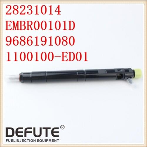 Free shipping DEFUTE New common rail injector 28231014 for 1100100-ED01 1100100ED01,L341PBD Common Rail Nozzle G341