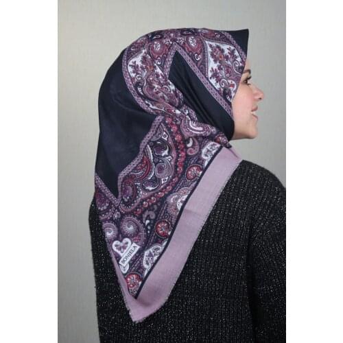 BONJELA PATTERNED COTON SCARF-DESEN-54-RENK-02