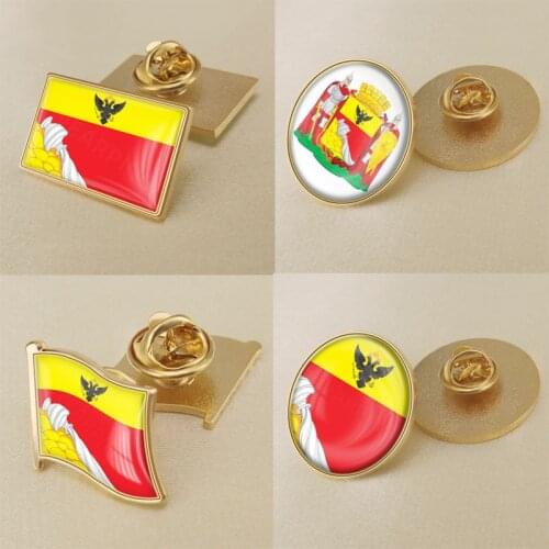 Coat of arms of Voronezh Flag Lapel Pins/Broochs/Badges