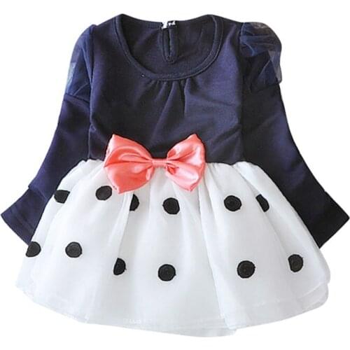 Baby Clothes Dress For Girl Long Sleeve Baby Girl Dress Party Vestido Infant Girl Dress Princess Mesh Kids Clothes