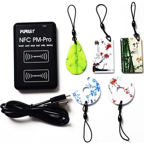 NEW PM5 IC/ID Duplicator 13.56MHZ RFID Reader NFC Full Writer Decoding Function Card Copier