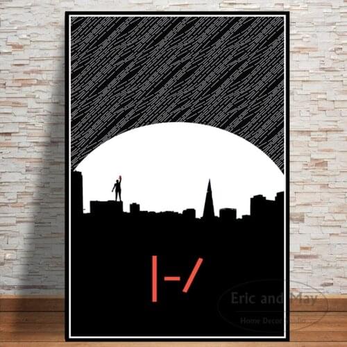 Twenty One Pilots Music Band Canvas Painting Art Posters And Prints Wall Pictures For Living Room Decoration Home Decor Plakat