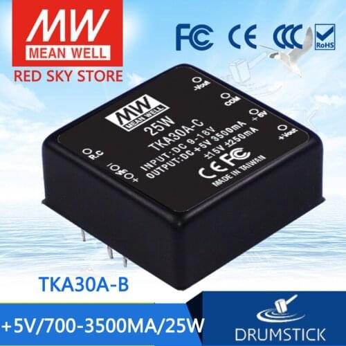 MEAN WELL TKA30A-B 5V 3500mA meanwell TKA30 5V 25W DC-DC Triple Output Converter