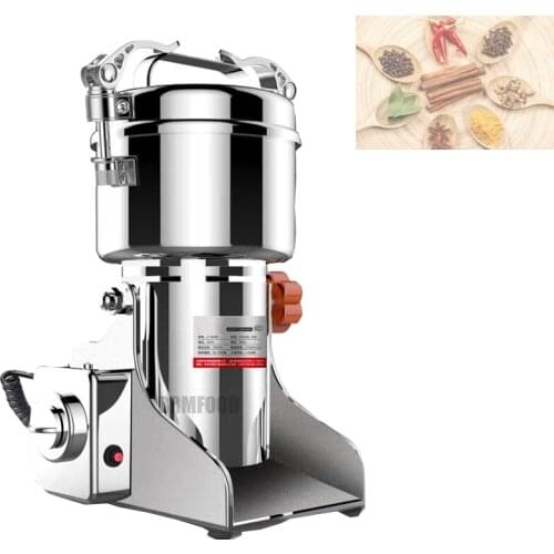 Multi Pulverizer Machine Grinder Big Capacity 800g Pulverizer Super Fine Powder Machine Electric Grain Grinder 220V