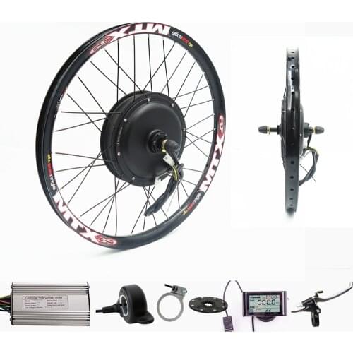 70km/h 72v 2000W Rear wheel Motor Electric Bike Kit Electric Bicycle Conversion Kit