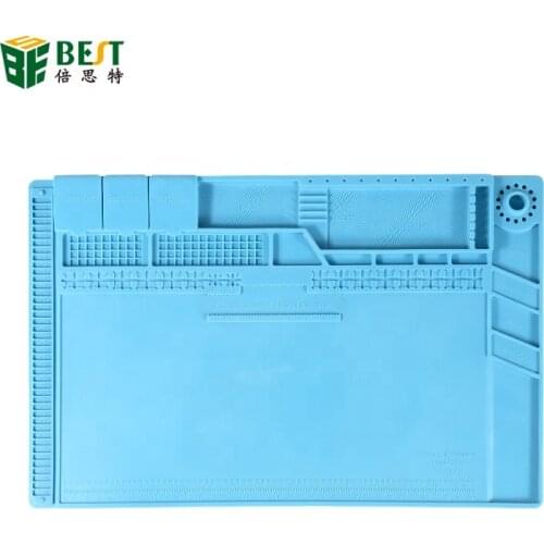 Newest Heat resistant Silicone Mat BGA Soldering Insulation Pad Mobile Phone Repair Tools Maintenance Platform Desk Mat