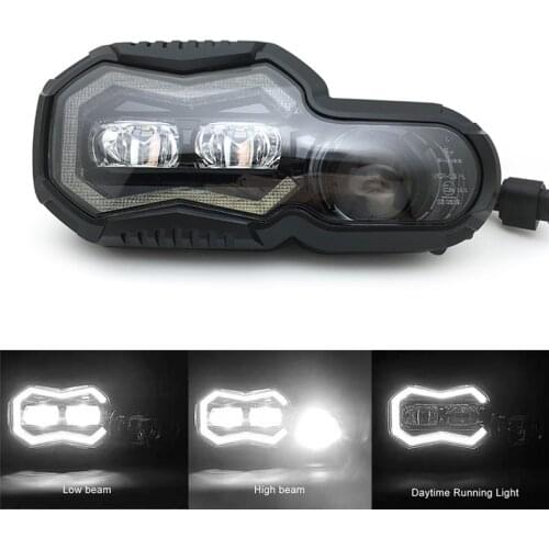 New 24-mark LED Projector Headlight Assembly With DRL For BMW F 650 700 800 GS f800R f 800 gs f800gs 2008-2018 Adventure