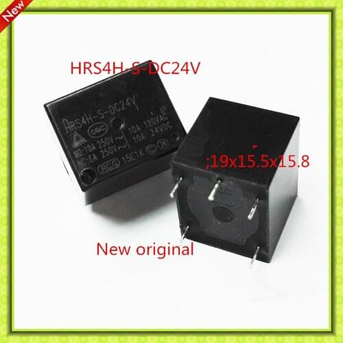 New original 100%Original New HRS4H-S-DC24V HRS4H-S-24V HRS4H-S-24VDC 10A 5PINS 24VDC DC24V Power Relay