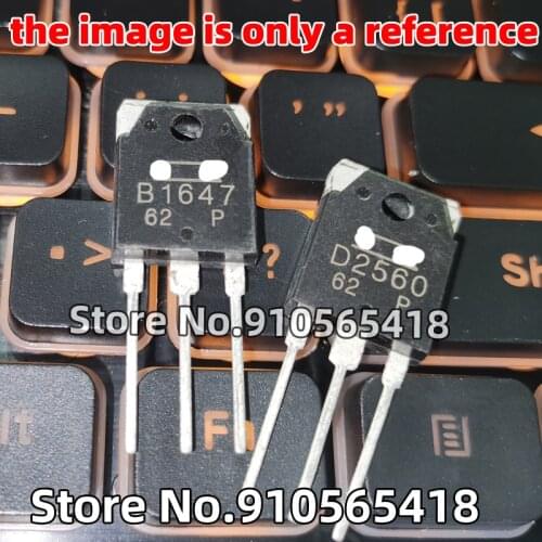 20PCS (10PCS B1647 +10PCS D2560 ) 2SB1647 2SD2560 B1647 D2560 Original disassembling machine Matching pipe