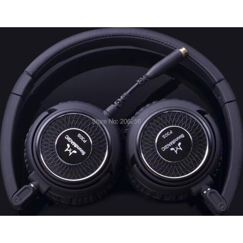 SoundMAGIC P30S wire headset ear headphones with mic earphones remote control earphones Two headphone cable with microphone