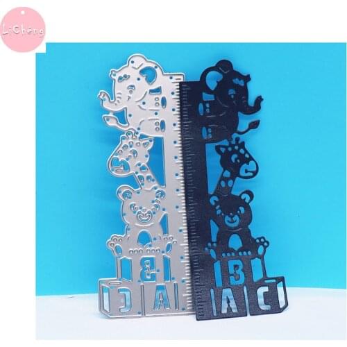 Animal Border Dies Scrapbooking Paper Puncher New Cutting Templates Metal Hollow Cutters Notebook Card Making Manual Die Cutter