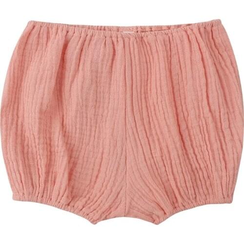 Newborn Baby Bloomers Summer Shorts Baby Girls Cotton Shorts Toddler Boy Big PP Pants Infants Clothing F3ME