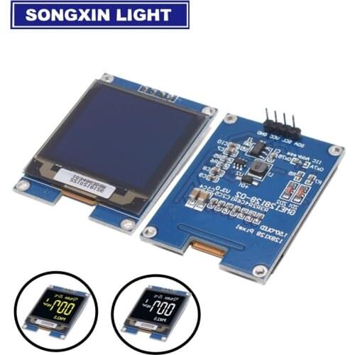 ALL NEW 1.5 Inch 128x128 OLED White/Yellow Shield Screen Module High quality Product For Raspberry Pi For STM32 For Arduino