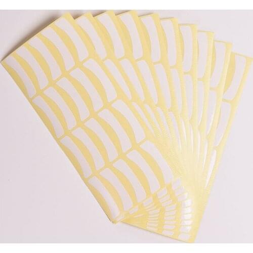 100 Pairs/pack Paper Patches Eyelash Under Eye Pads Lash Eyelashes Extension Paper Patches Eye Tips Sticker Wraps Make Up Tools