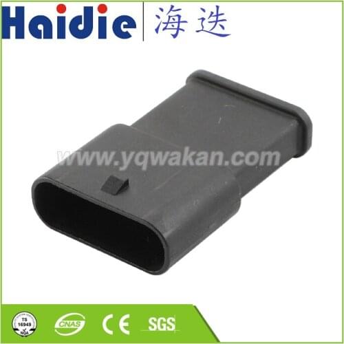 Free shipping 2sets 5pin Auto Electronic plug harness connector plastic connector HD056-1.2-11male part for 872-860-541