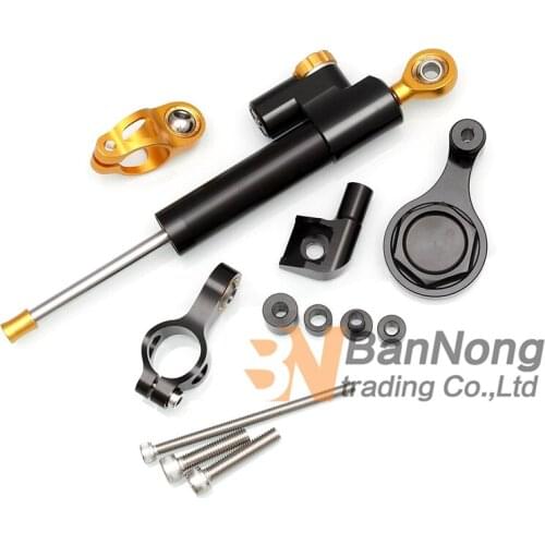 Free shipping Motorcucle Adjustable directional damper steering damper stabilizer For Yamaha YZF R6 2006-2012 R1 2009-10-2011