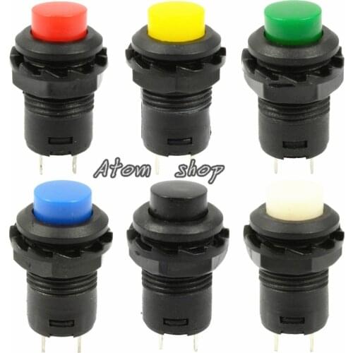 On/Off Latching Push Button Switch Locking Car Dashboard Dash Boat 12V