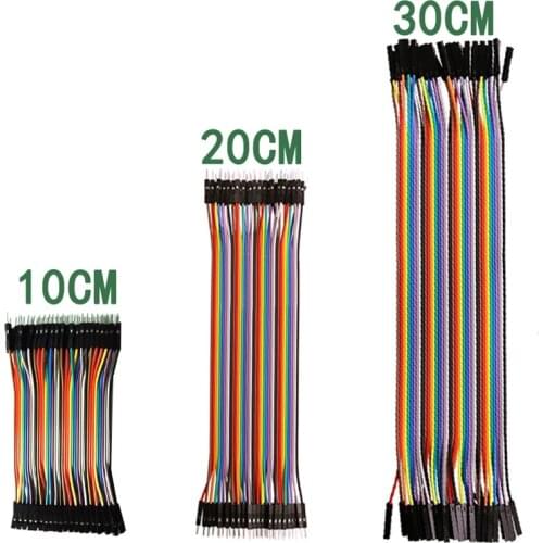 Dupont Line 10cm/20CM/30CM Male to Male+Female to Male + Female to Female Jumper Wire Dupont Cable for arduino