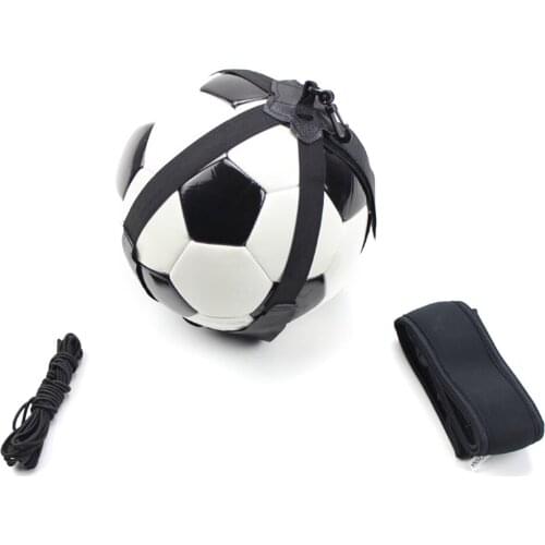 Solo Soccer Football Trainer Set Kick Juggle Bags Training Children Auxiliary Circling Waist Belt Trainer Rebound Ball