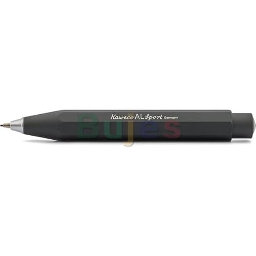 Kaweco Mechanical Pencil AL Sport Octagonal Raw Polish 0.7mm ,a sporty and compact look, compact,Push Button Mechanism