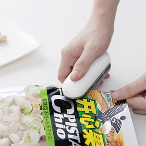 Mini Handheld Holder Electric Heating Snack Sealing Machine Machine Sealed Packaging Plastic Bag Sealed Food Bag #W5
