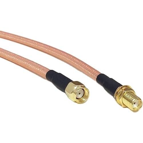 Modem Coaxial Cable RP-SMA Male Plug Connector Switch SMA Female Jack Connector RG142 Cable Pigtail 50CM 20" Adapter