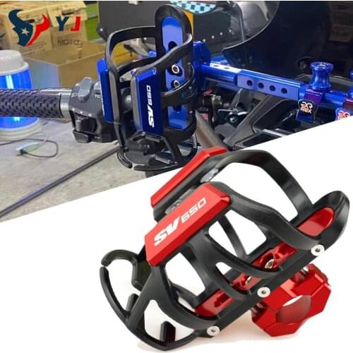 New For Suzuki SV650/S SV650 SV650S High Quality Motorcycle CNC Accessories Drink Cup Stand Coffee Holders Water Cup Bottle Cage