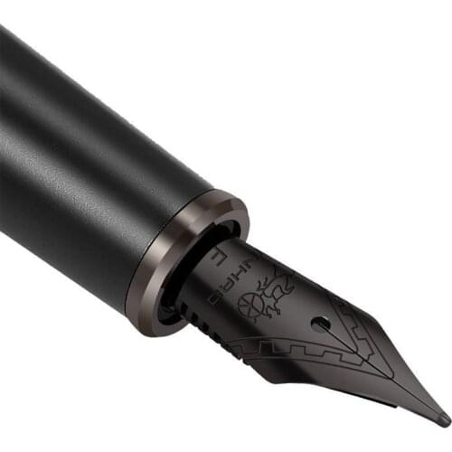 Luxury Quality Metal JINHAO 95 Fountain Pen Matte Black Titanium NIB Office School Supplies Writing New