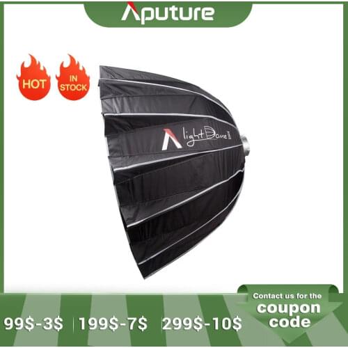 Aputure Light Dome II Studio Reflector Softbox Bowens Mount for Aputure 120T 120D 120D II 300D 300D II LED Video Light