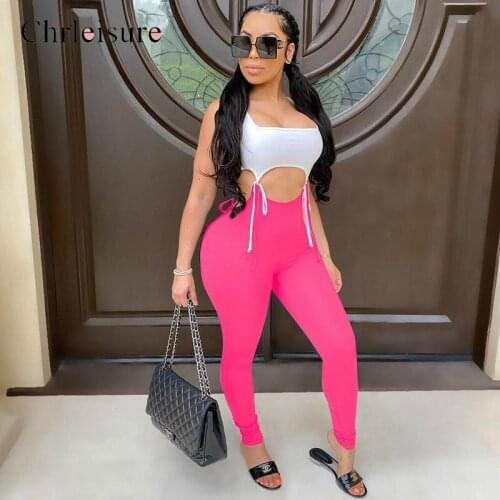 Fitness Patchwork Sets Women Tracksuit Sleeveless Bodycon 2 Piece Outfits Push Up Top And Pants Set ActiveWear 2020 Summer